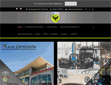 Tablet Screenshot of carrozzeriarizza.it